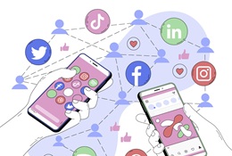 Image describing social medium links of Aviation JobsReach